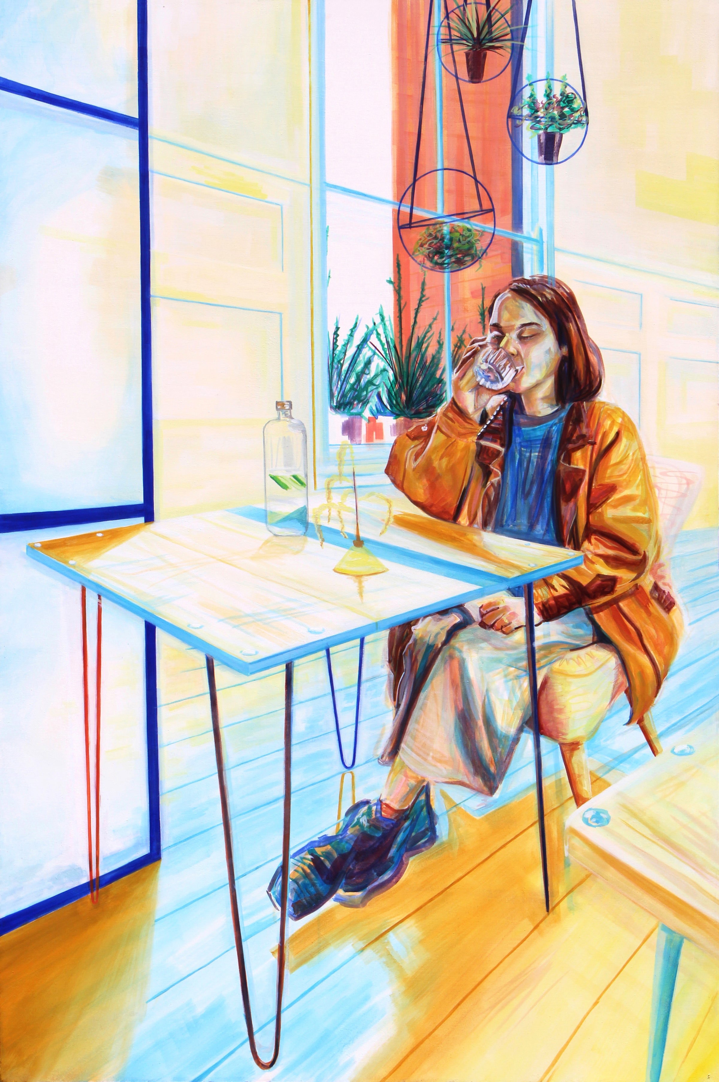 Julia Pomeroy 'Brunch at Fettle' A5 Print — The Tetley Shop