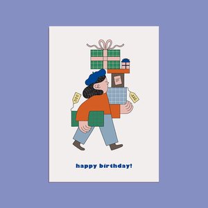Hollie Fuller Happy Birthday Card — The Tetley Shop
