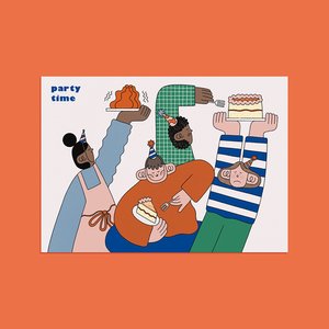 Hollie Fuller Party Time Card — The Tetley Shop