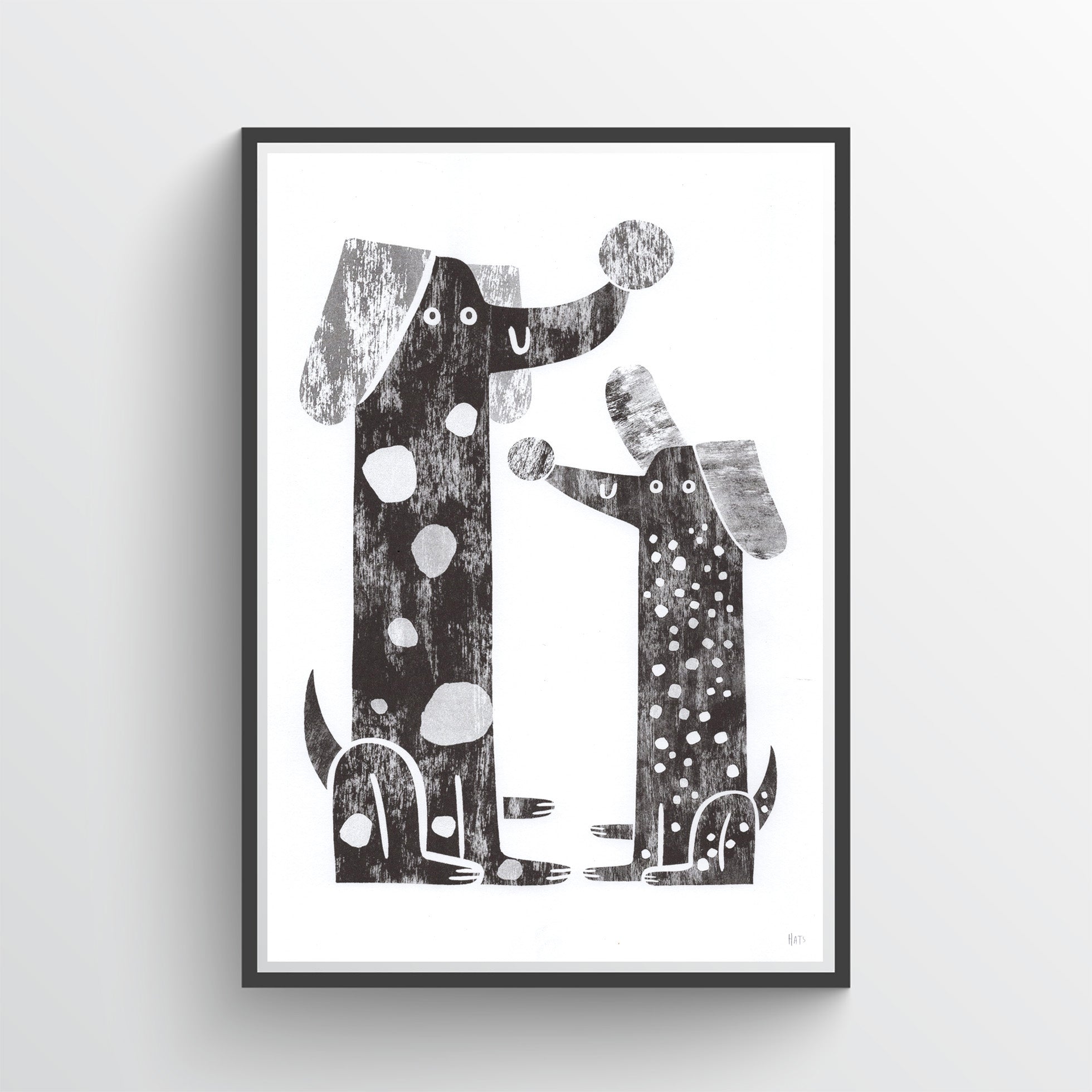 Hattie Clark Social Dog Print — The Tetley Shop