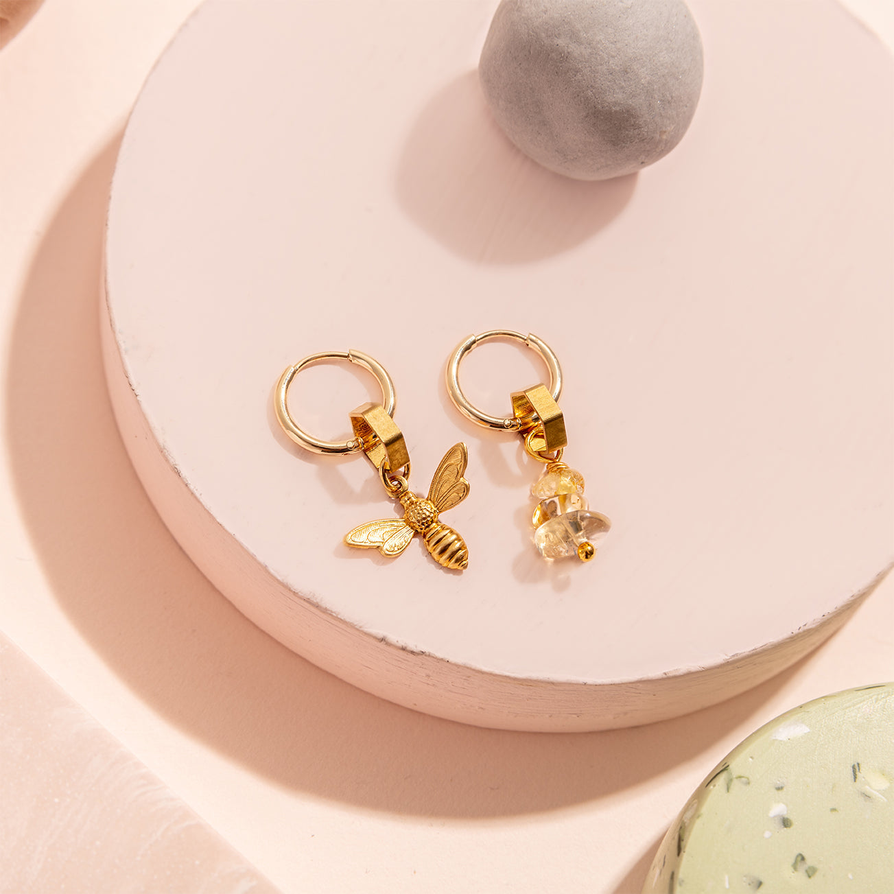 Loubijoux HONEY BEE Earrings — The Tetley Shop