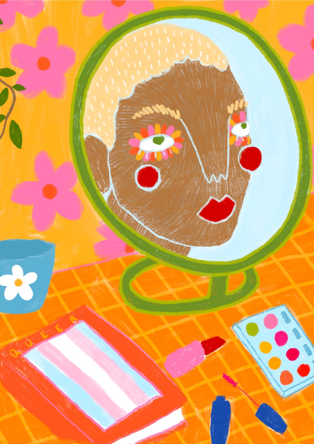 Bee Illustrates 'Looking Cute' Print — The Tetley Shop